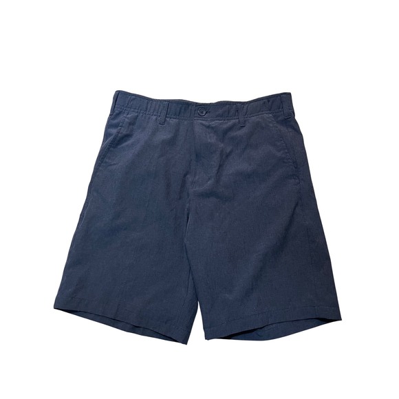 Other - Mens Navy Blue Performance Golf Shorts Size 32W Elastic Waist